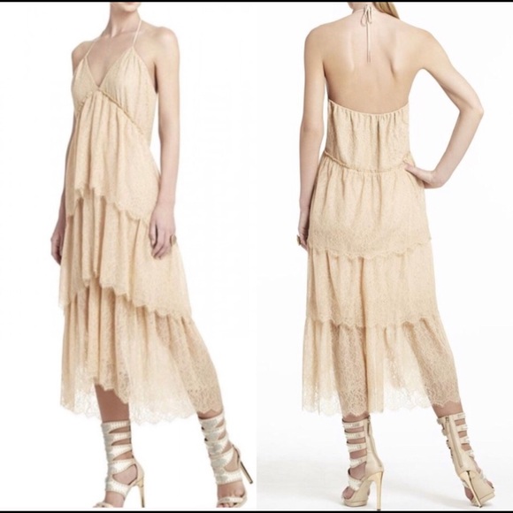 BCBGMaxAzria Dresses & Skirts - BCBGMAXAZRIA Kat Lace Dress In Parfait Size XXS